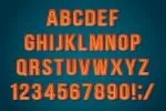 Boxed Neon Font