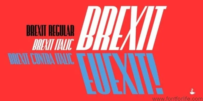 Brexit Font