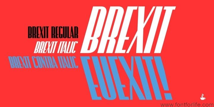Brexit Font
