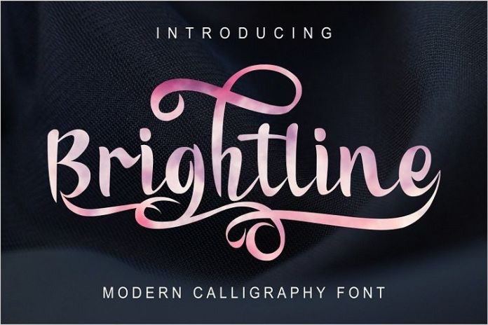 Brightline Modern Font
