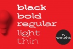 Broad Range Font
