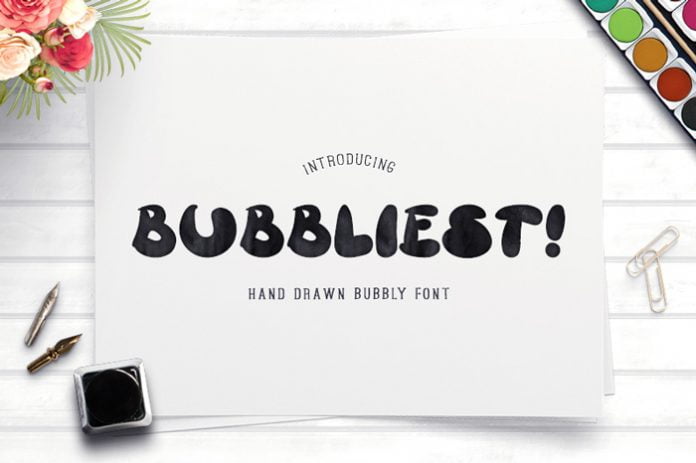 Bubbliest Font
