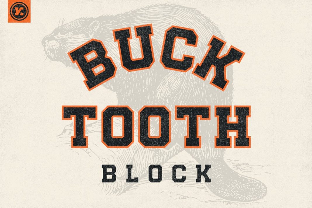 Bucktooth Block Free Font Bucktooth Block Free Font