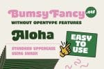 Bumsy Font