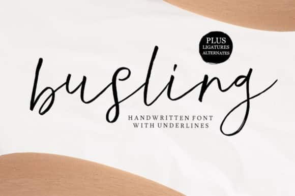 Busling Font