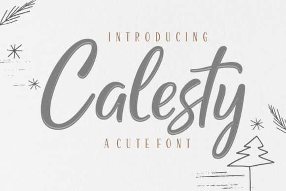 Calesty Font