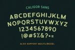 CALIGOR - Display Typeface Font