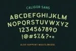 CALIGOR - Display Typeface Font