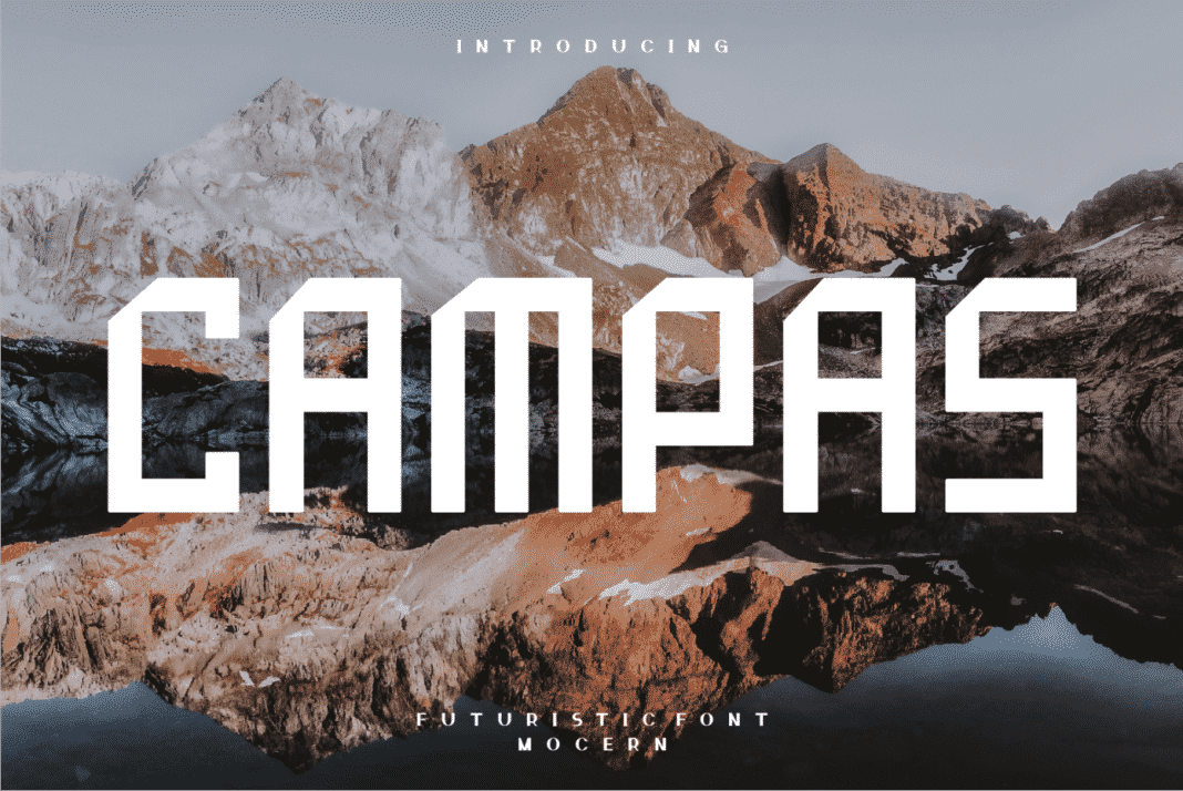 Campas Display Font
