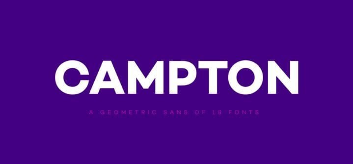 Campton Font Family  Free Download