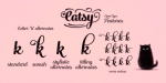 Catsy Font