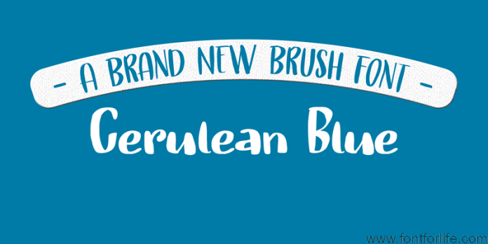 Cerulean Blue Font