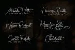 Chandelle Signature Font