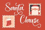 Christmas Stamp Font