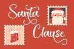 Christmas Stamp Font