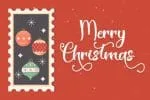 Christmas Stamp Font