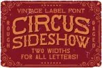 Circus Sideshow Font
