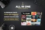 The All In One Font Bundle