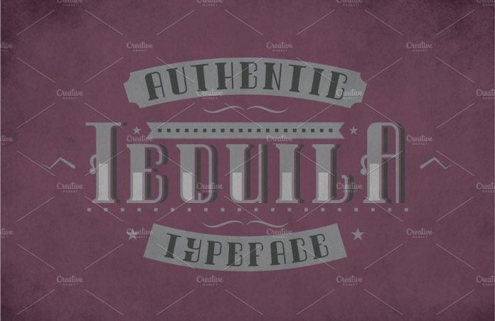 Tequila Vintage Label Typeface