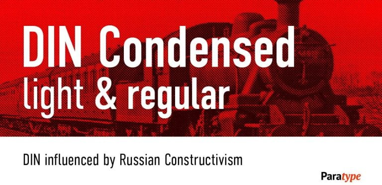 Din Condensed Font Free Download