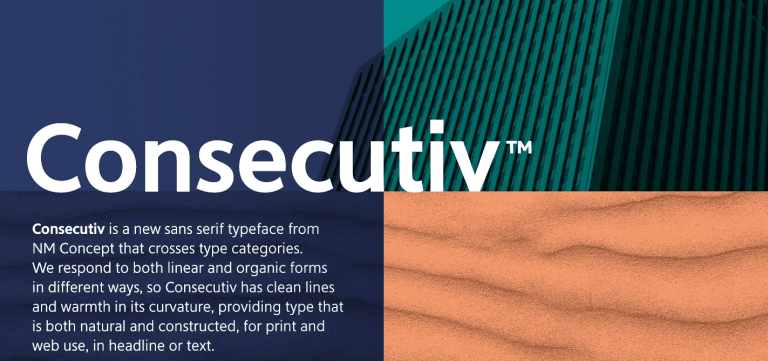 Consecutiv Font Free Download