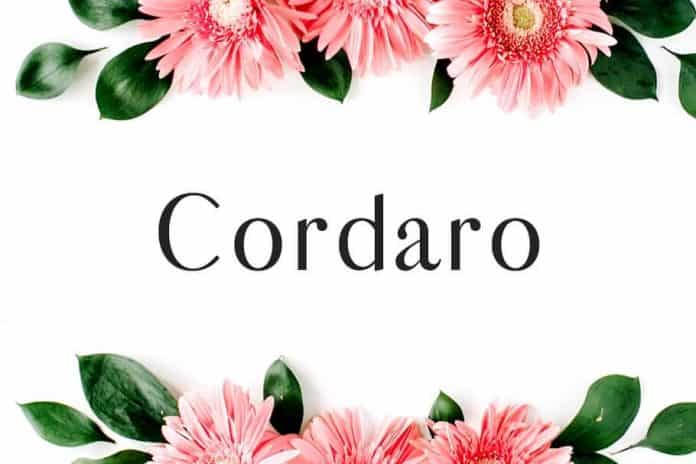 Cordaro Serif Font