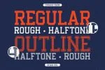 Courage Union Athletic Slab Font