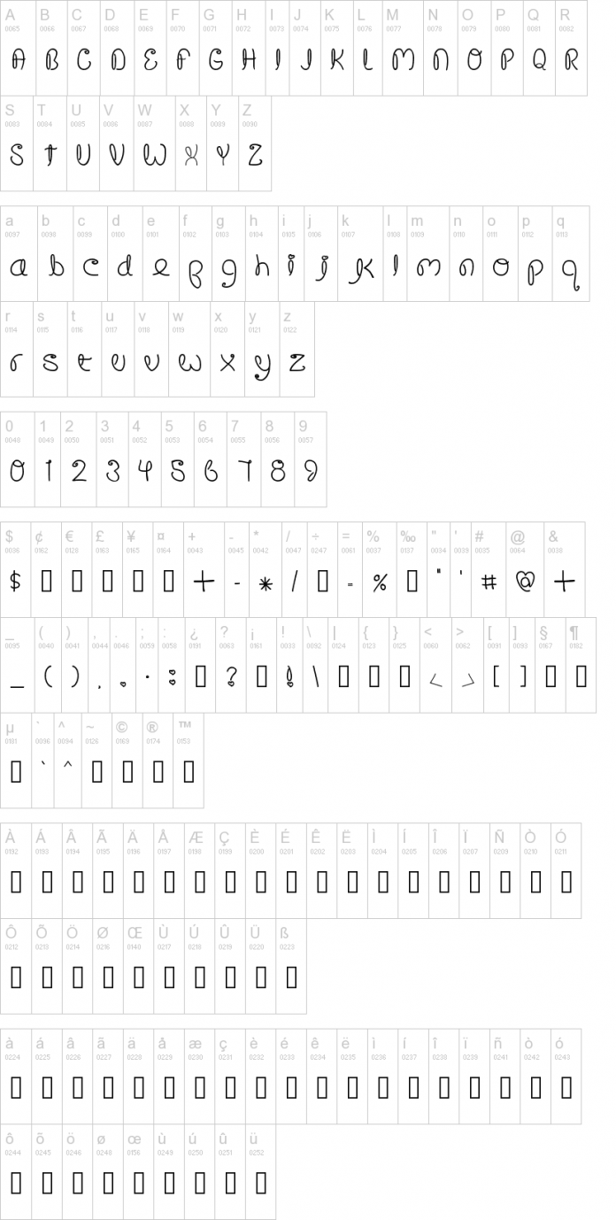 Crushed Out Girl Font