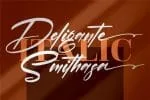 Deligante Smithasa Font