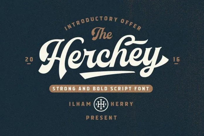 Herchey Script Font