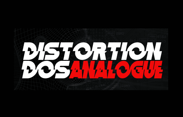 Distortion Dos Analogue Font