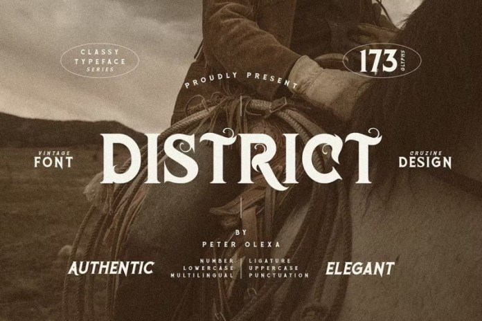 District Vintage Serif