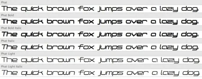 Phat Font