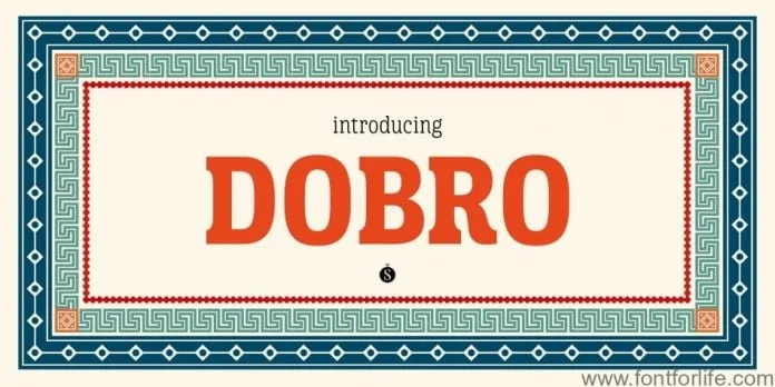 Dobro Font