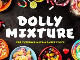 Dolly Mixture Font
