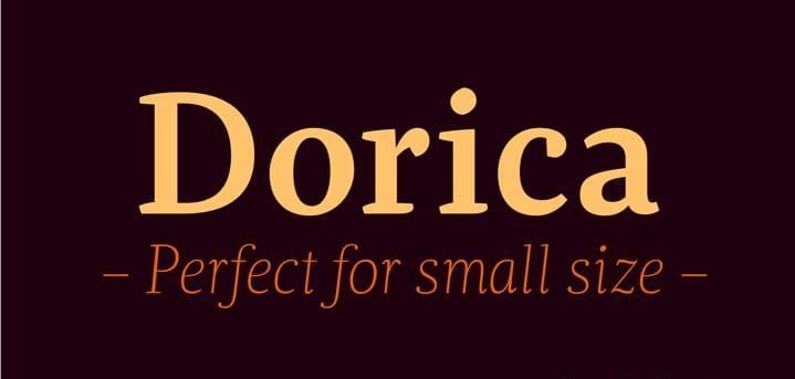 Dorica Font