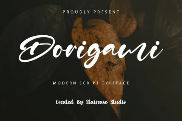 Dorigami Font