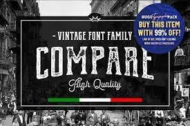 Compare Font