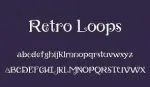 Retro Loops Font
