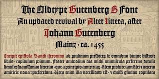 Gutenberg B Font