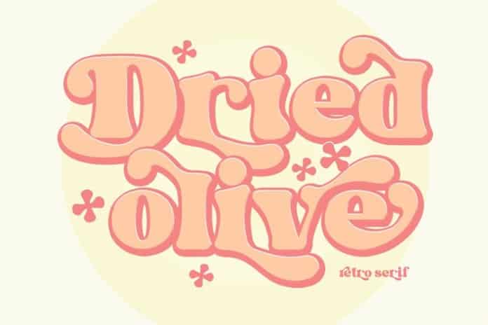Dried Olive Font