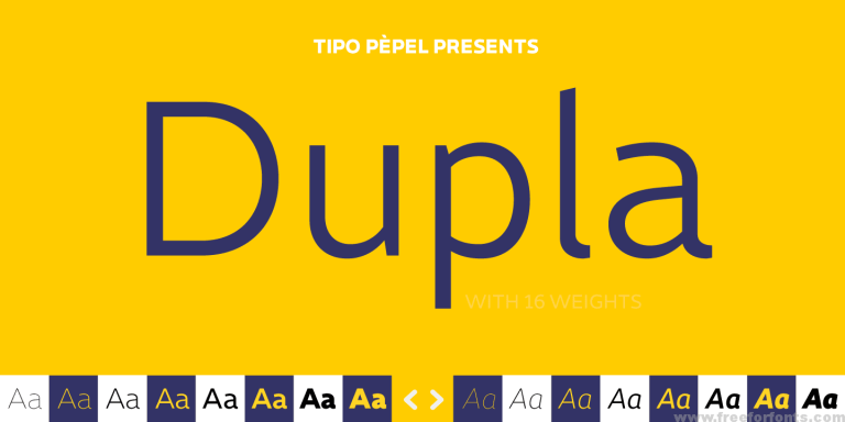 Dupla Font Free Download