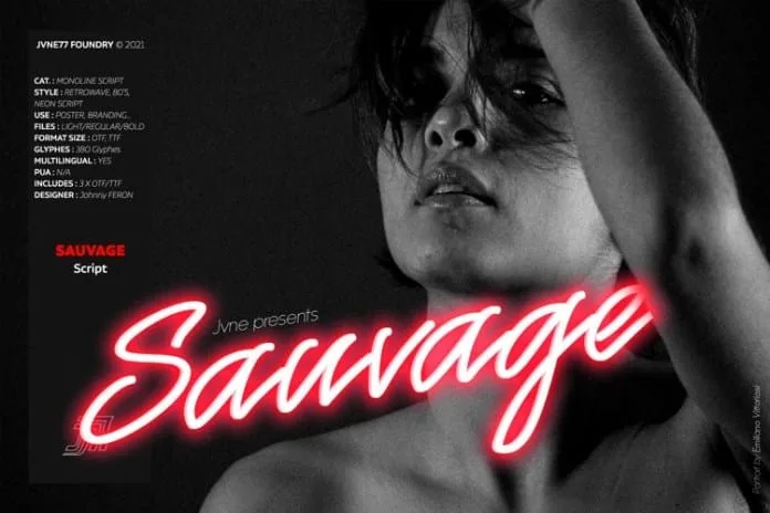 Sauvage Font