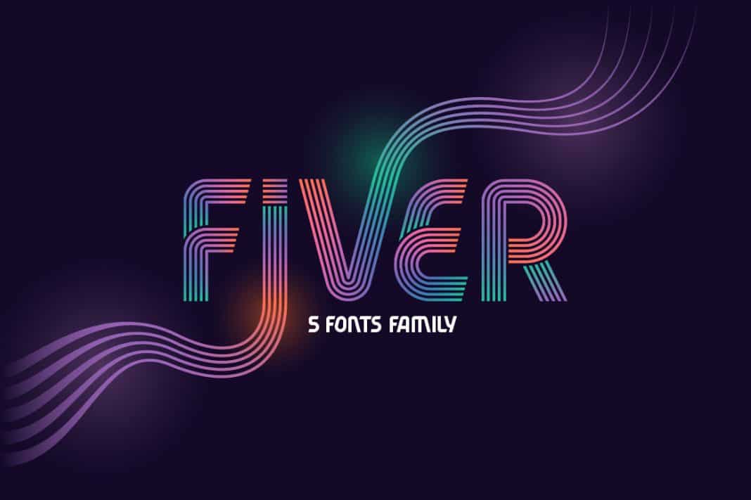 Fiver 5 fonts family Fiver 5 fonts family