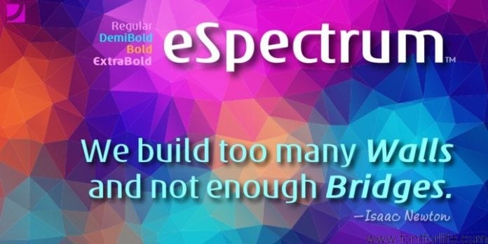 eSpectrum Font