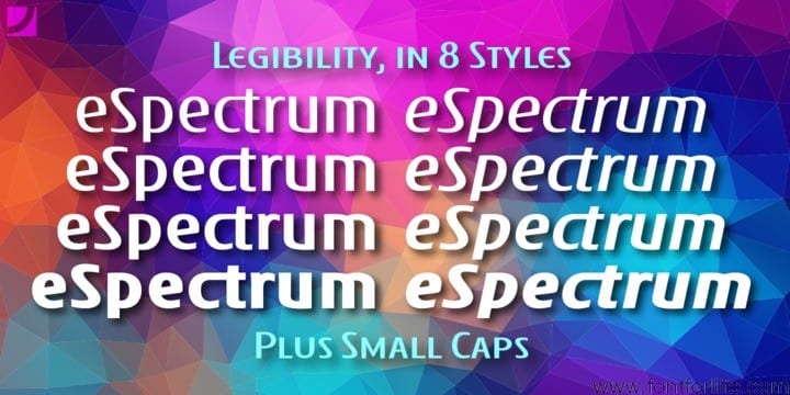eSpectrum Font