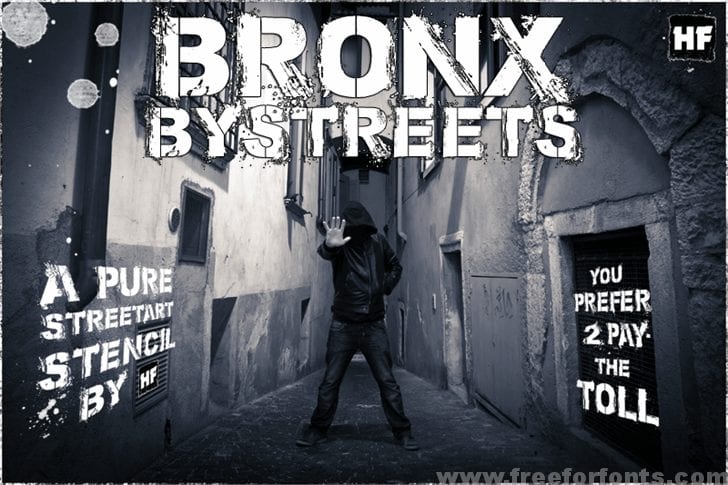 Bronx Bystreets Font Free Download