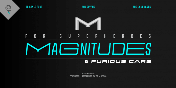 Magnitudes Font Family