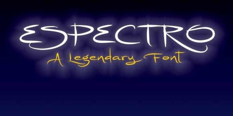 Espectro Font
