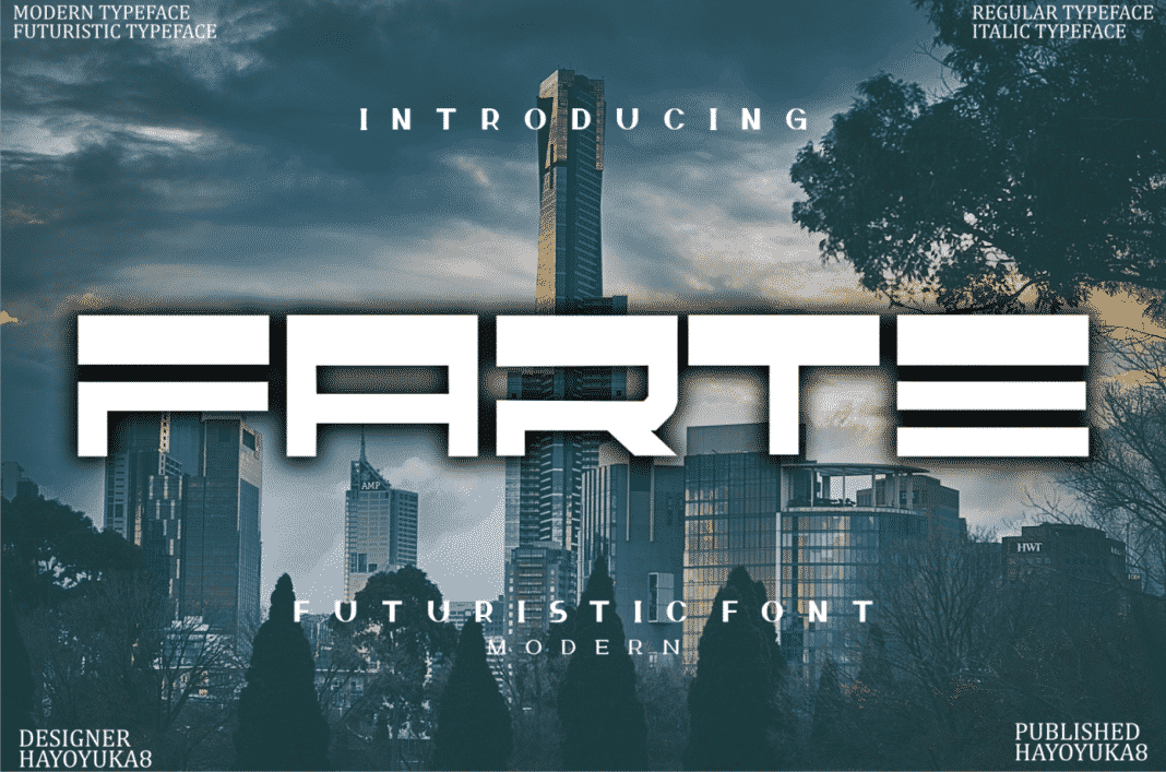 Farte Display Font